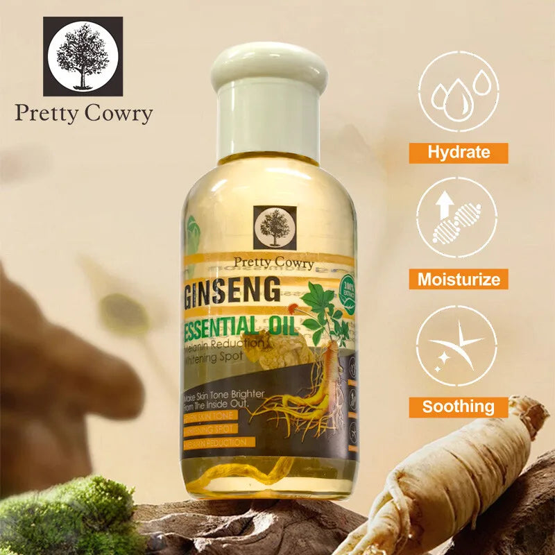 75ml Ginseng Face Oil – Lightweight Texture, Smooth Feel, Hydrating, Helps Reduce Fine Lines, Suitable for All Skin Types
