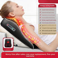 Shiatsu Neck & Back Massager Pillow - Electric Heating & Vibration for Car/Home | AlluCanFind