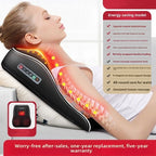 Shiatsu Neck & Back Massager Pillow - Electric Heating & Vibration for Car/Home | AlluCanFind