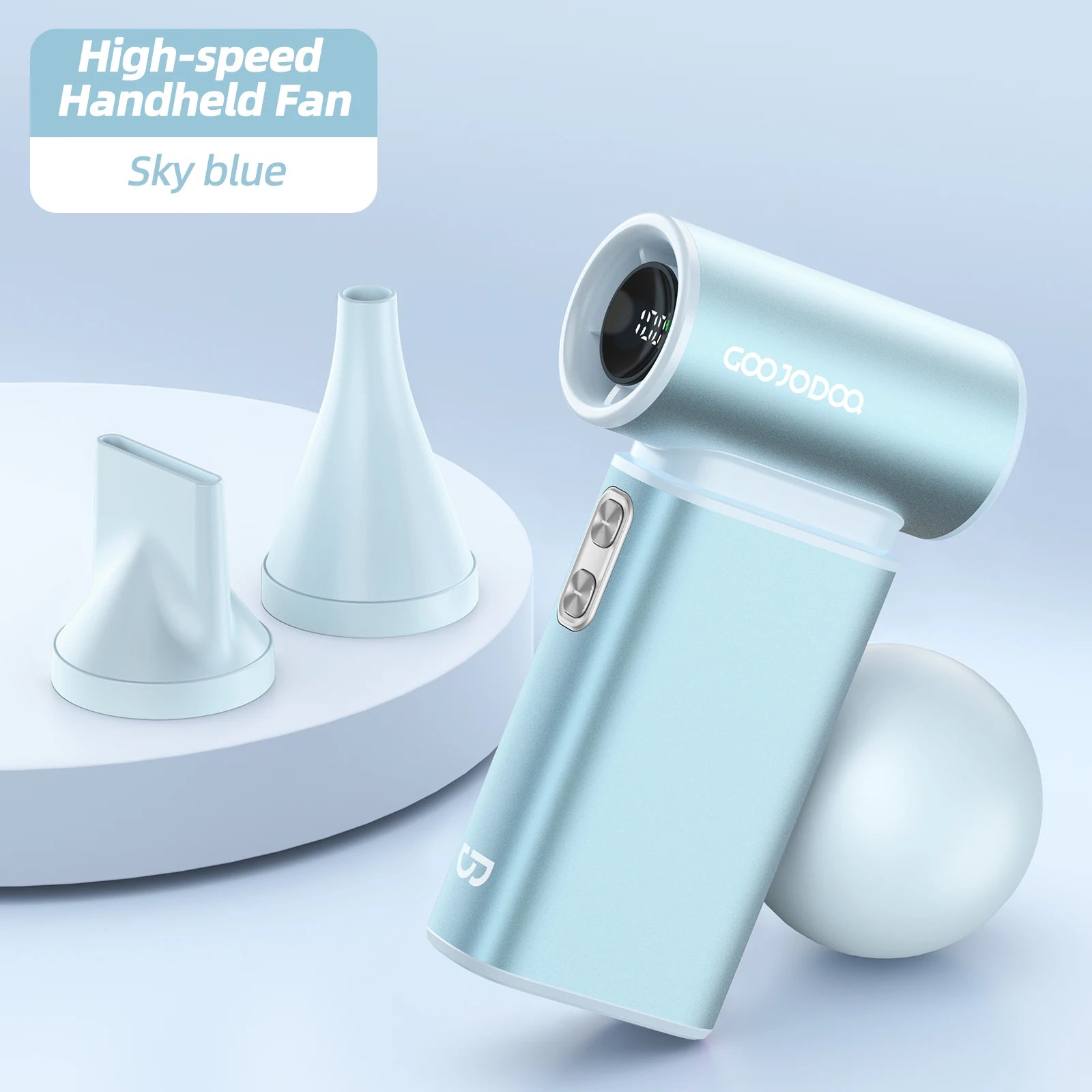 Ultra High Speed Kipas 6000mAh 3 in 1 Kipas Hapus debuKipas Maximum Sp