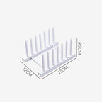 Multi functional creative kitchen storage rack, household bowls, spatulas, spoons, storage rack, plastic drain bowl rack