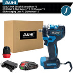 JAUHI 2in1 Brushless Electric Screwdriver 280N.m Multifunctional  Cordless Electric Screw Driver Drills for Makita 18V battery