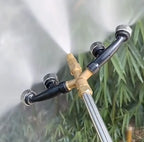 Fan Shaped High-pressure Spray Gun Large Area Combined Orchard Greenhouse Atomization Hand Pressure Sprinklers 1/4'' Adapter