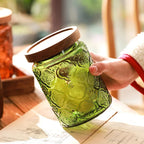 Food Container Kitchen Storage Glass Jars Lid Organizer Boxes Cereal Mason Jar Snack Box Organizer Sealed Glass Bottle Gadgets