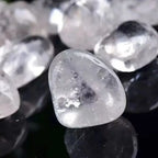 Natural Polishing White Rolling Crystal Stone  Gravel Rock Quartz Raw Gemstone Mineral Specimen Decoration Energy Stone