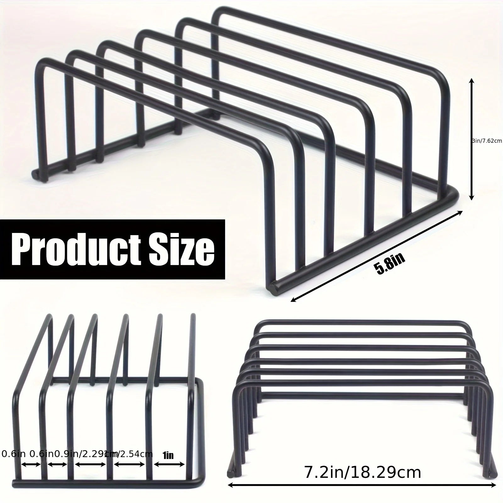 Vegetable Cutting Board Storage Rack, Cutting Board Holder, Cabinet Baking Tool Organizer, and Kitchen Accessories.