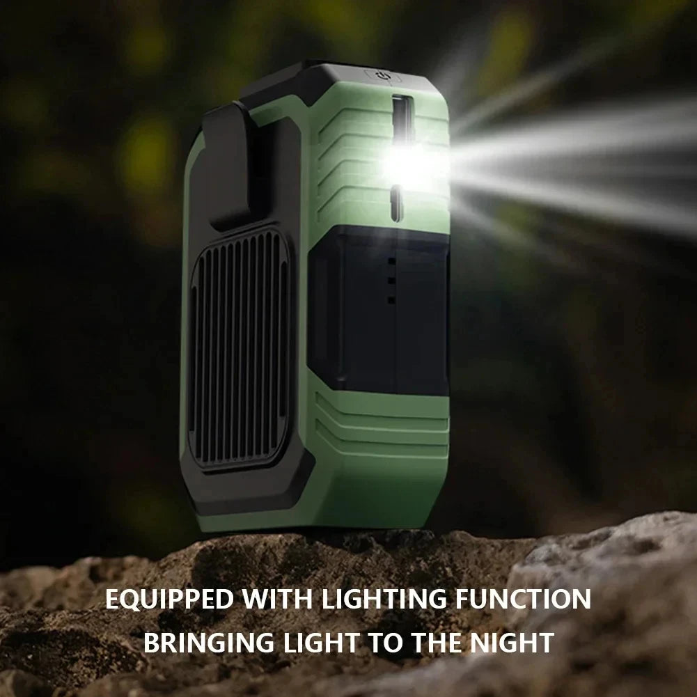 Xiaomi MIJIA 4000mAh Outdoor Hanging Neck Waist Clip Fan Wearable Port