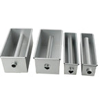 Flowing Heart Cake Mold Bread Baking Pan Non-Stick Loaf Pans Toast Box Alloy Square Heat Resistant Cake Mold With Removable Tube