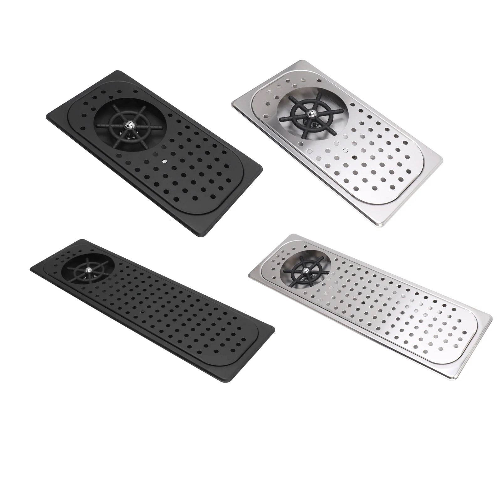 304 Stainless Steel Pitcher Rinser Cup Washer Glass Cleaning Rinser High Pressure Washing With Drain Drip Tray Hose for Bar