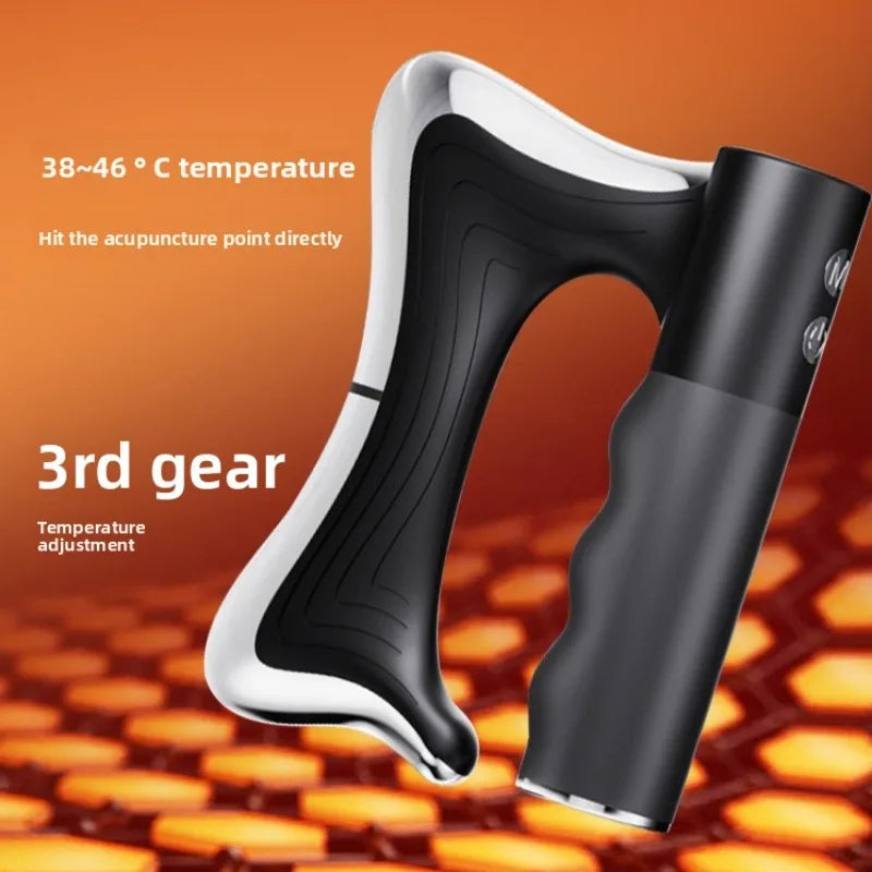 Electric Fascia Gun Muscle Stimulation Deep Tissue Percussion Massager for Muscle Pain Relief