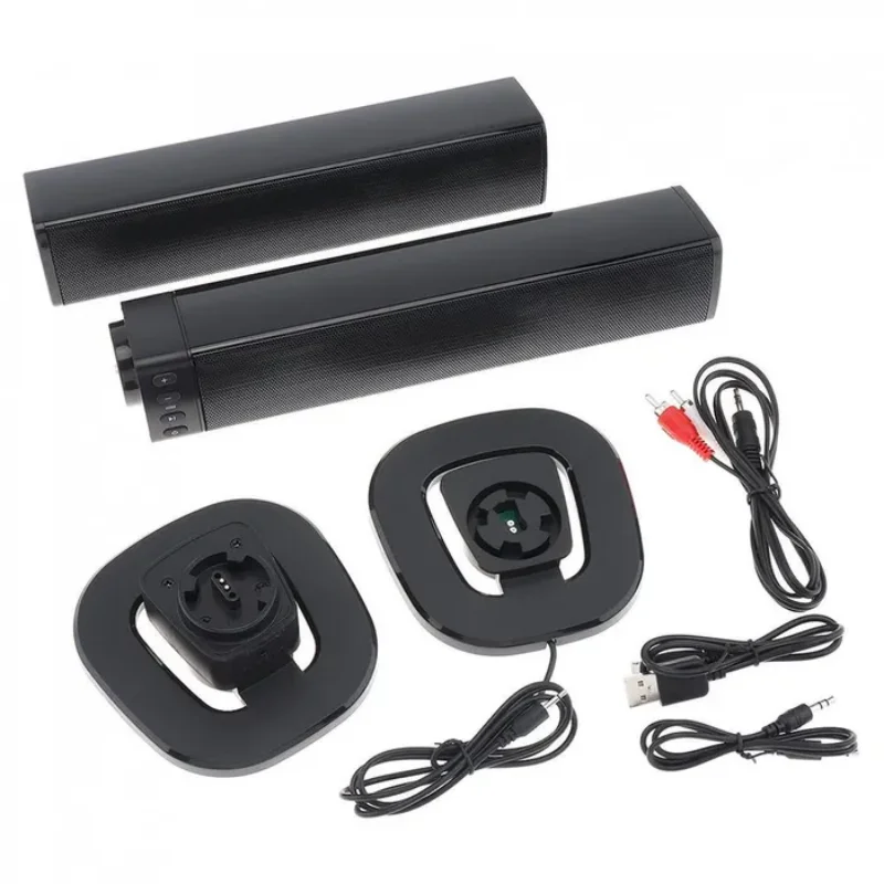 20W Bluetooth Speaker with Foldable Split Design - Ideal for TV or PC Soundbar Box Caixa Do Somdo som