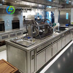 customize High End Commercial Kitchen System Smart Integrated Luxury Equipment for Hotel Restaurant Use