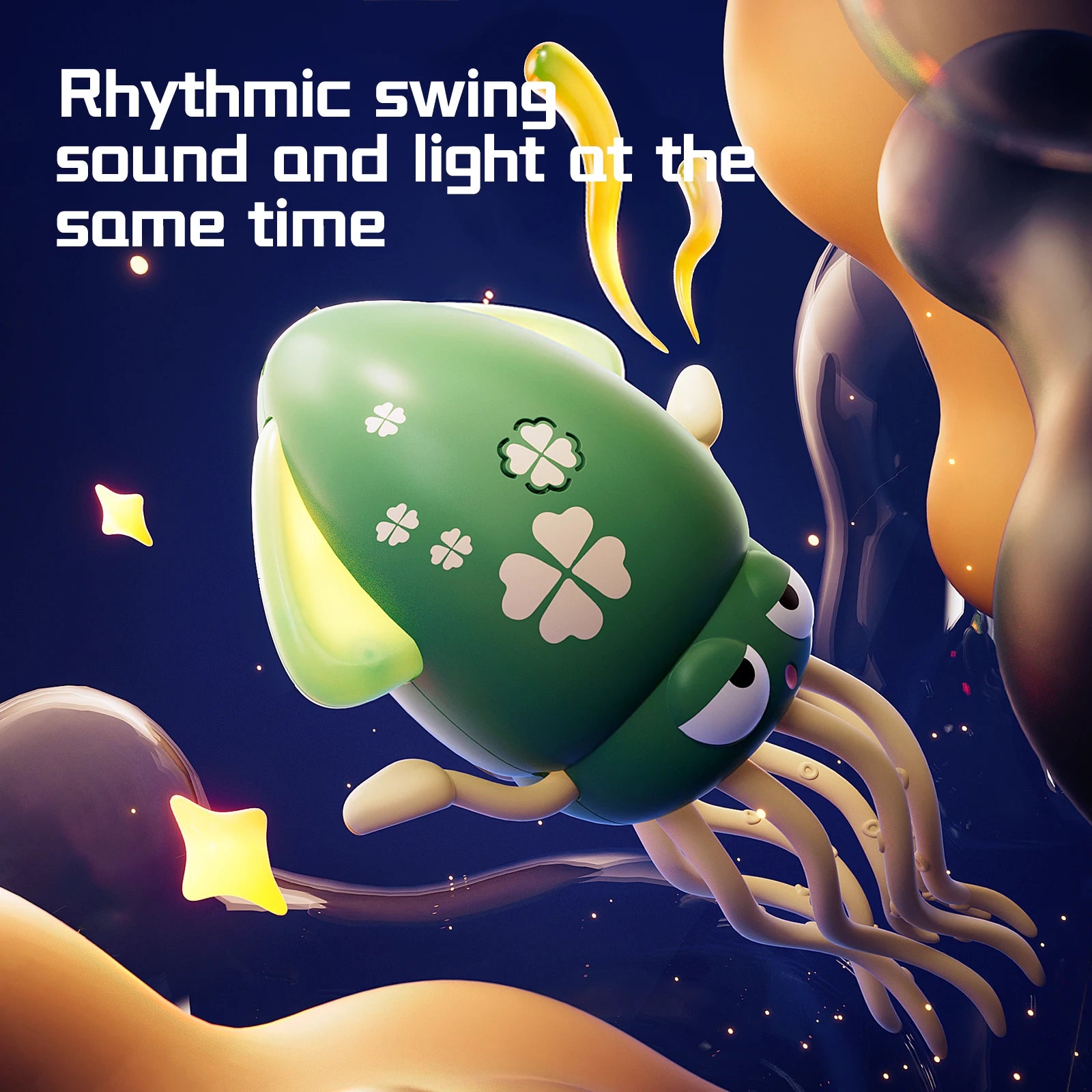 Magical Dancing Octopus Toy - Swinging & Interactive