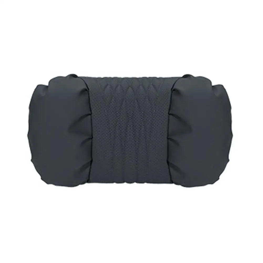Summer Car Headrest Lumbar Nappa Leather Support Pillow Set Soft Comfortable Breathable Car Neck Pillows Car Seat Accessories