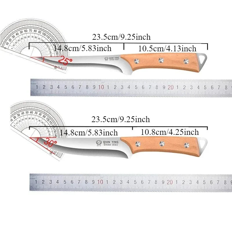 Kitchen knife set stainless steel Japanese boning knife kitchen accessories suitable for cutting meat and fruits, cooking knives