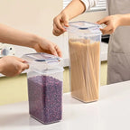 Kitchen Airtight Storage Jar Insect & Moisture Proof Container for Grains Flour Sugar Rice Other Dry Goods Food Storage Canister