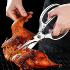 Kitchen Accessories Scissors Stainless Steal Sharp Multi Function Tool Food Scissor for Chicken Vegetable Barbecue Meat Fish