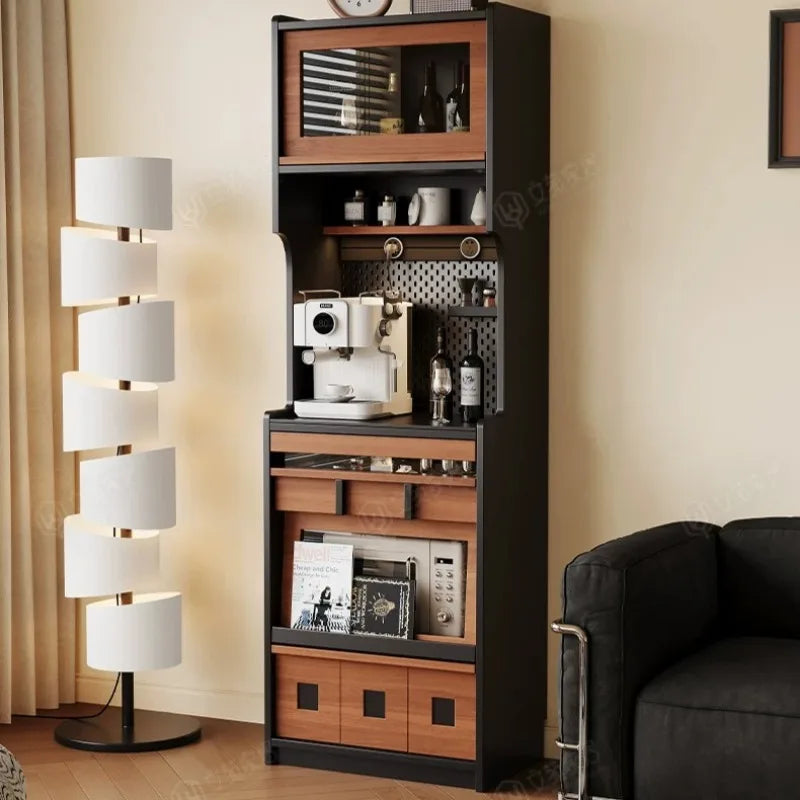 Entryway Shelves Display Living Room Cabinets Standing Kitchen Sideboard Craft Storage Locker Shelf Floor Showcase Furniture