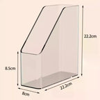 Kitchen Storage Box for Plastic Wrap and Gloves; Cabinet Door Organizer Garbage Bag Container