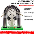 Wimshurst Static Machine Physics Electrostatic Generator Electricity Tesla experimental equipment