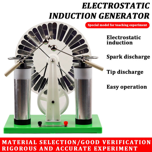 Wimshurst Static Machine Physics Electrostatic Generator Electricity Tesla experimental equipment