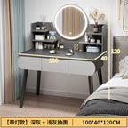 Black Girls Makeup Vanity Table Dresser Stand Drawers Storage Makeup Table Bedroom Desk Coiffeuse De Chambre Home Furniture