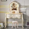 Kids Baby Wedding Dresser Table Men Beige Legs Make Up Storage Dressing Table White Drawers Penteadeiras De Maquiagem Funiture
