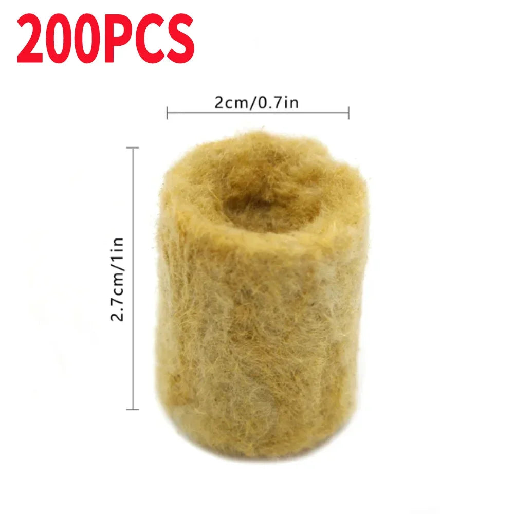 50-200PCS Seedling Grow Media Plug Starter Cubes Rock Wool Plant Hydroponic Propagation Transplanting Seedling Soil Block