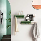 Wood Wall Coat Rack Clothes Racks Hanger Display Coat Stand Portable Clothes Hanger Dressing Entrance Hall Furniture for Home