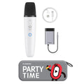 Tesla Caraoke Mic with Portable Storage Bag, Wireless Mic with 8 Joy Effects, Rechargeable Mic with Type-C & Aux in Receiver