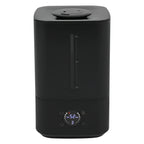 6L White/Black Hot&cold Mist Humidifier 2-in-1 Adjustable Air Humidifier Home Office 360° Rotating Dual Nozzle Humidificador