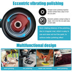 Geevorks 5500 RPM Cordless Eccentric Car Polisher 8 Gears of Speeds Adjustable Automotive Polisher Polishing Machine Power Tools