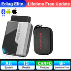 KINGBOLEN Ediag Elite 2025: Lifetime Free All System OBD2 Scanner