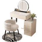 Modern Bedroom Vanity Table Nordic Organizers Storage Girls Vanity Table European Style Tocador Maquillaje Home Furniture