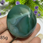 Green Agate Natural Irregular Playthings Small  Stone Healing Crystals Quartz Mineral Craft Decor Accessories Gift