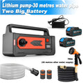 30M Mini Wireless Cordless Water Pump Durable Agricultural Irrigation Car Wash Spraying Home Vegetable Garden Battery Supplies