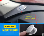 Dashboard Front Stereo Speaker Audio Net Tweeter Mesh Cover Trim Kit Accessories Fit For Jaguar F-Pace 2017 - 2024 Car Styling
