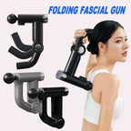 Folding Deep Tissue Massage Gun with 32 Speeds for Neck, Back & Legs