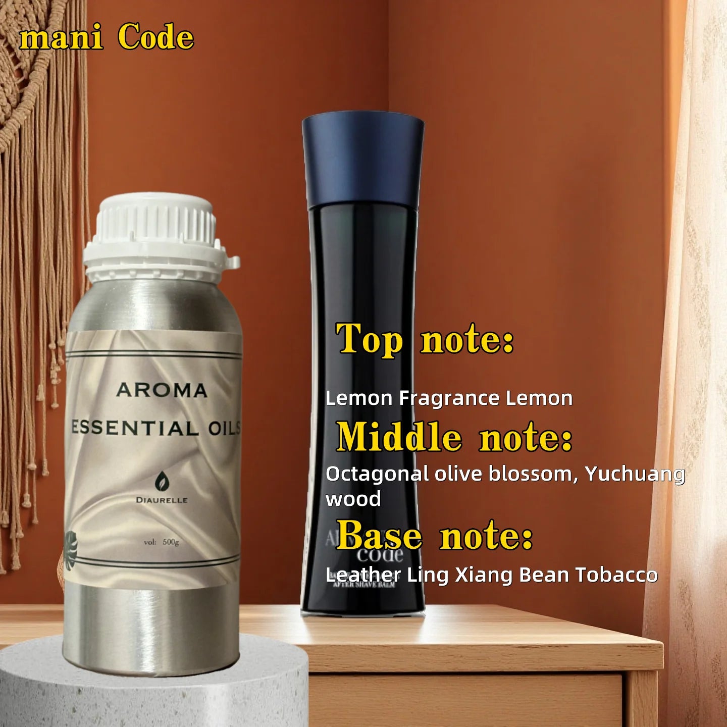 Diaurelle Hotels 500ML Long-Lasting Perfume Oil for Diffuser Hotel Home Air Freshener Strong Refreshing Aroma