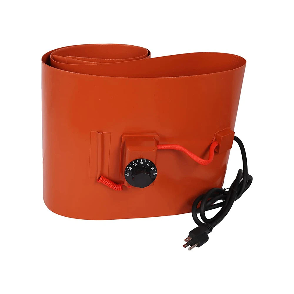 Custom Electric Oil Drum Silicone Heating Belt Silicone Band Drum Heater Silicone Rubber Heater Oil Gas Tank Metal Barrel Heater