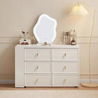 White Chest Drawers Makeup Vanities Unit Beauty Dressers Bedroom Table Desk Mirror Sink Hotel Bathroom Hairstyle Salon Furniture