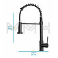 Gourmet Mobile Mixer Mono Command Spray Faucet with Articulated Spray