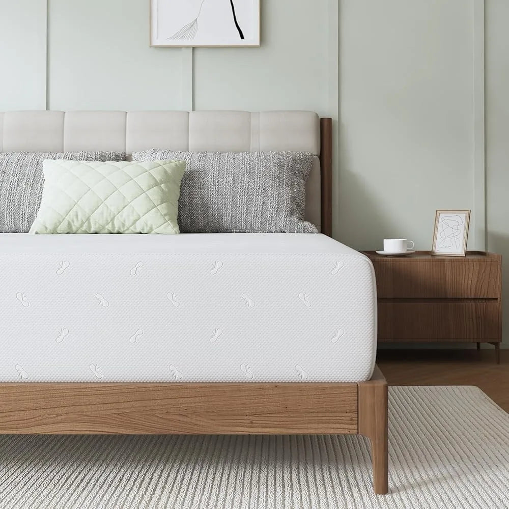 Comfort Memory Foam Mattress, 10 Inch Mattress with High-Density Support Foam for Pressure Relief & Contour Support Mattresses