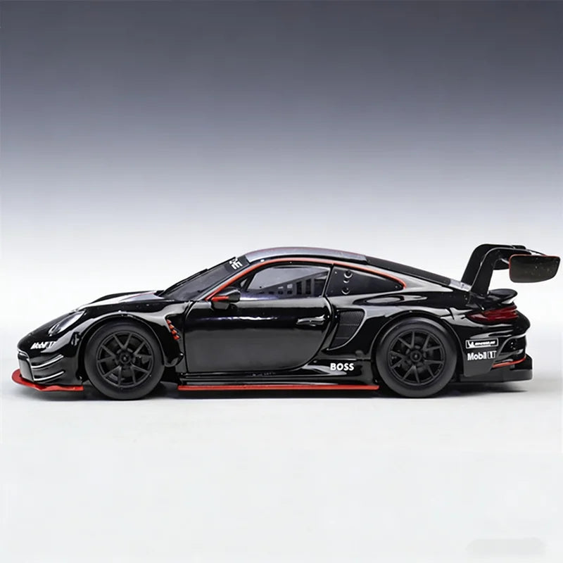 Bburago 1:24 Porsche 911 GT3 R Alloy Sports Car Model Diecast Metal Toy Track Racing Car Vehicle Model High Simulation Kids Gift