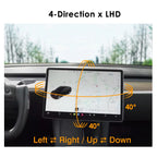 New Reliable for Tesla Screen Rotation Bracket Model 3 Y Accessories GPS Navigation Rotating Holder 4-Direction Swivel Mount Kit