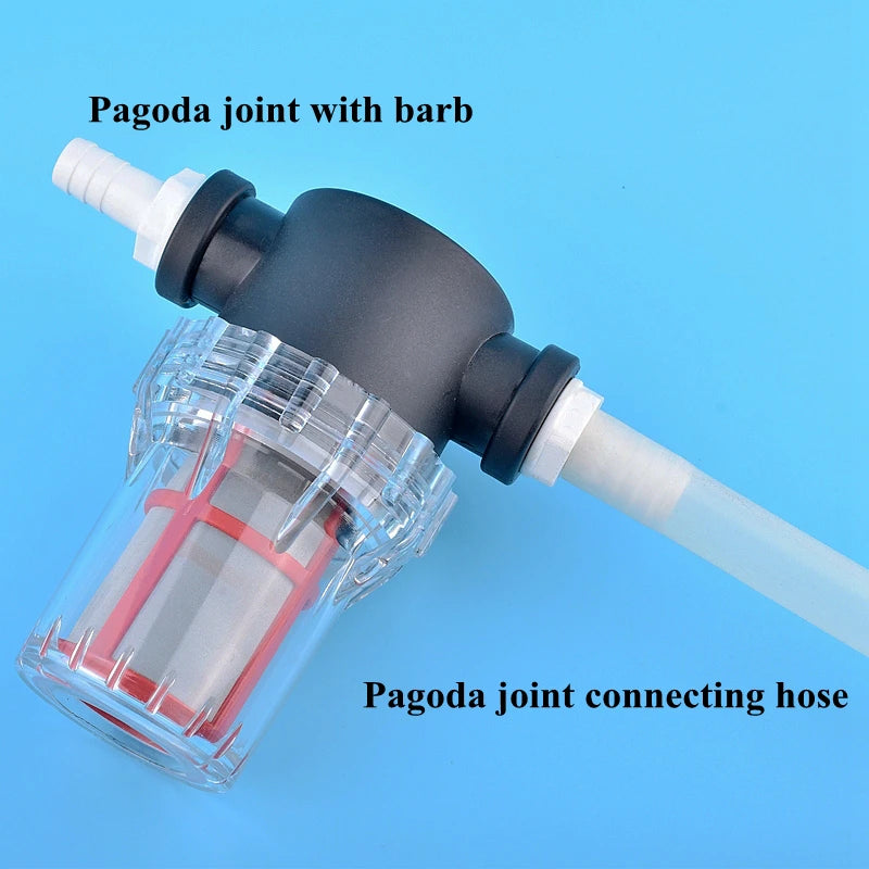 1/2" To 8~16mm Hose Filter Garden Agricultural Irrigation Domestic Water Bathroom Kitchen Impurity Strainer 10Mesh To 200 Mesh