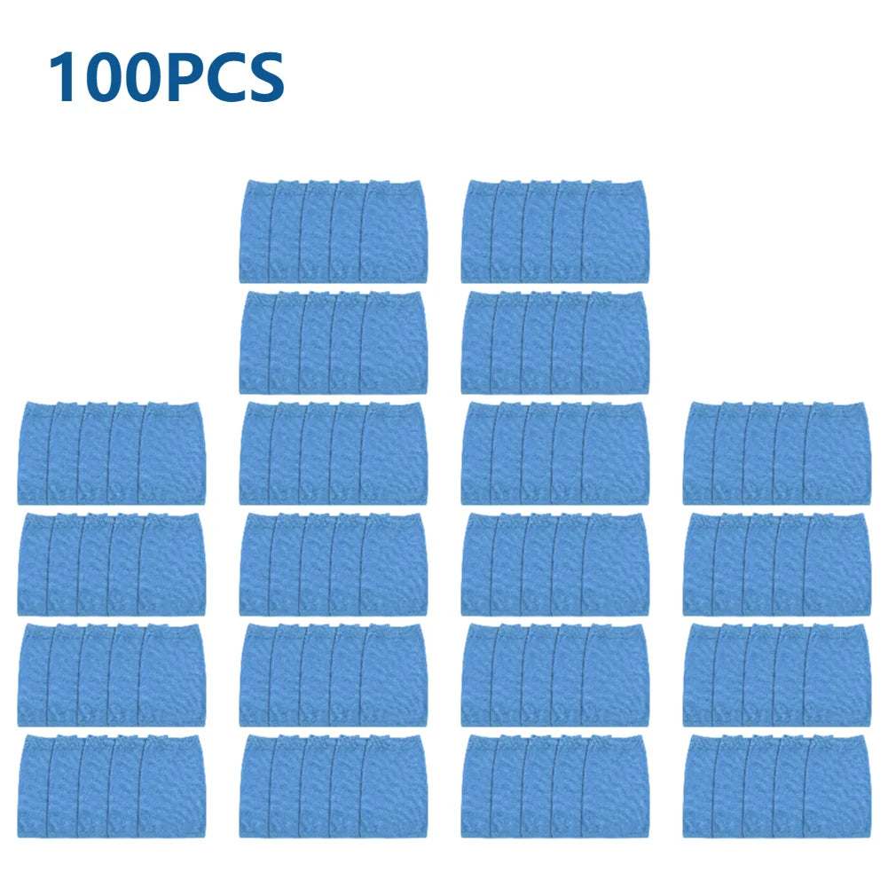 100-10PCS Pool Skimmer Socks Fish Tank Mesh Bag Round Swimming Pool Mesh Filter Cleans Debris and Leaves Baskets Filters