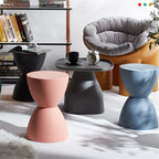 Thickened Plastic Simple Round Stool Living Room Home Stool Short Stool Simple Style Garden Balcony Waterproof Stools