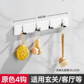 Foldable Wooden Coat Racks Bamboo Hallway Hat Hanger Bedroom Door Wall-Mounting Corner Room Kitchen Toilet Wall Invisible Hook