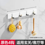 Foldable Wooden Coat Racks Bamboo Hallway Hat Hanger Bedroom Door Wall-Mounting Corner Room Kitchen Toilet Wall Invisible Hook